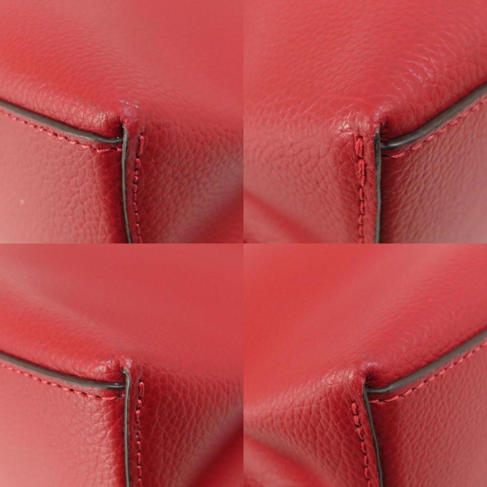 Coach 1671 Metal Tote Bag Leather Women's COACH - Picture 10 of 10